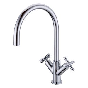 Cross Head Monobloc Chrome Tap