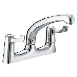 Deva Methven PROFILE tap range featuring chrome finish, brass construction, and modern design. Includes sink mixer, basin taps, and sink taps.