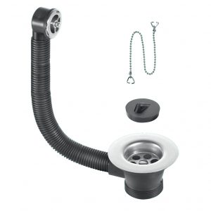 Stainless Steel Sink Combined Waste & Overflow