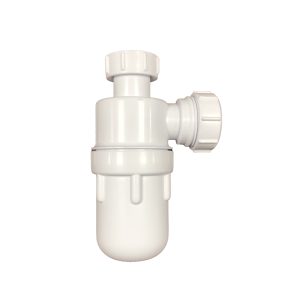 McAlpine resealing bottle trap A10R / C10R with Multifit outlet and water seal retention design.