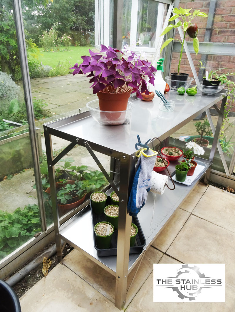 Greenhouse Staging The Stainless Hub
