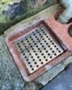 Square Drain Guard Brushed Finish - Image 2